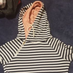 Double hooded sweatshirt